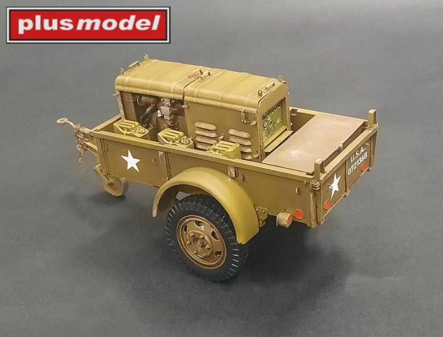 Plusmodel 1/35 UD trailer K-52