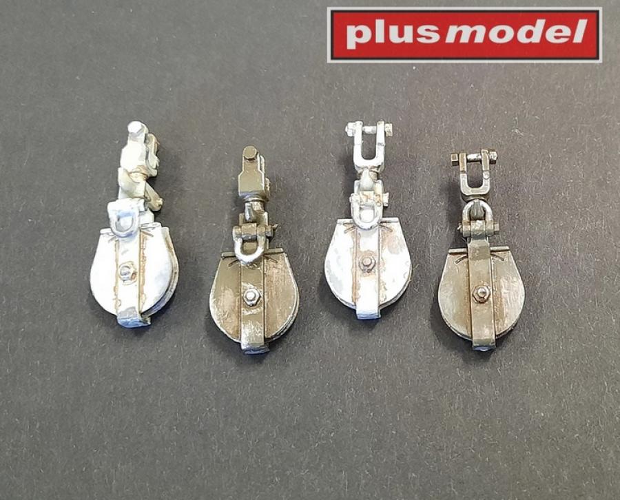 Plusmodel 1/35 US engineered pulleys