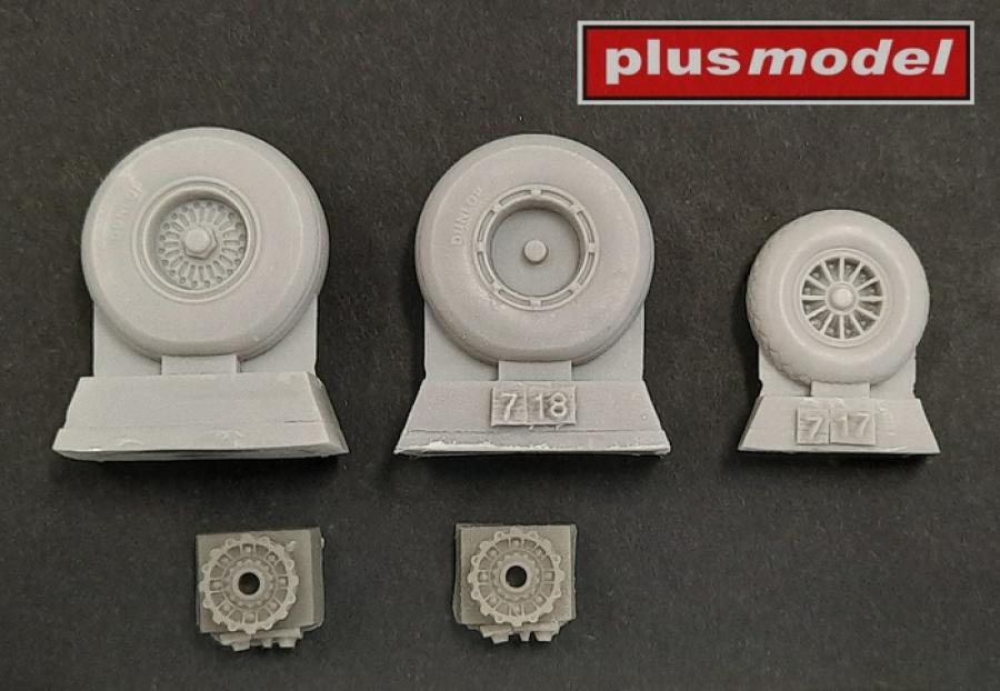 Plusmodel 1/72 A-26K Invader wheels