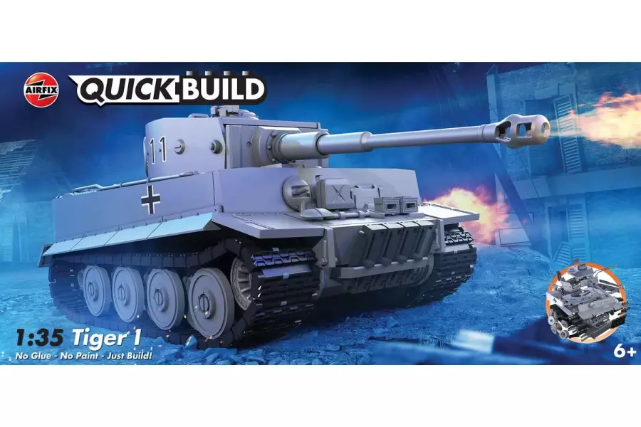 Quikbuild Tiger I 1:35