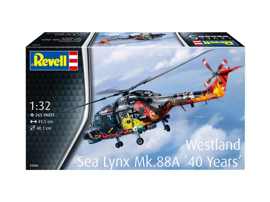 Revell 1/32 Westland Sea Lynx Mk.88 (40 years special edi