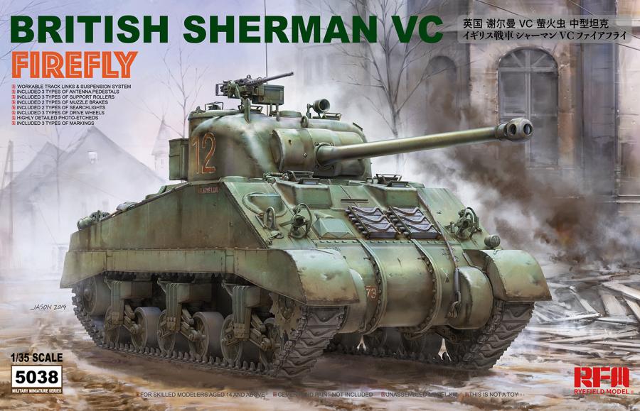 Ryefield 1/35 British Sherman VC Firefly