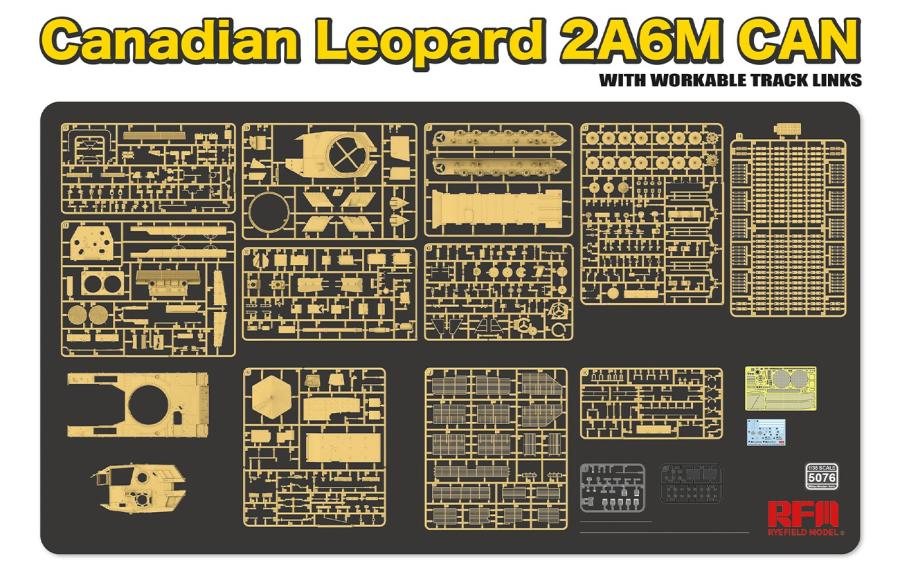 Ryefield 1/35 Canadian LEOPARD 2A6M CAN