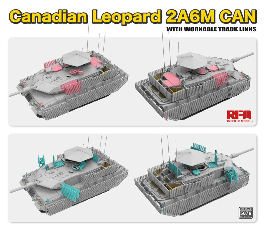 Ryefield 1/35 Canadian LEOPARD 2A6M CAN