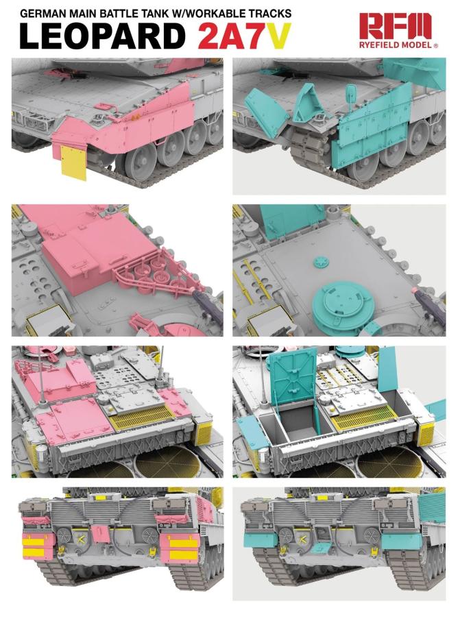 Ryefield 1/35 German Leopard 2A7V