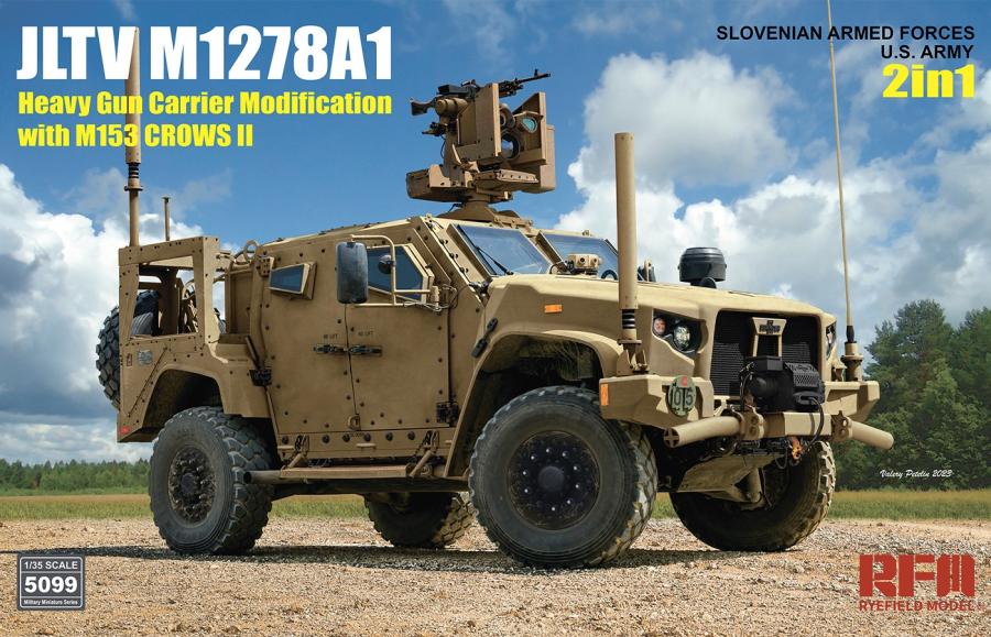 Ryefield 1/35 JLTV M1278A1 Heavy Gun Carrier Mod