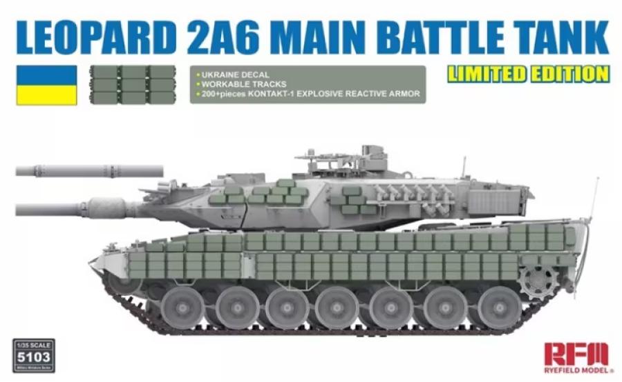 Ryefield 1/35 Leopard 2A6 (Ukraine) Limited Edition