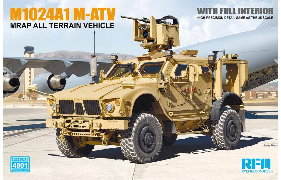 Ryefield 1/35 M1240A1 M-ATV MRAP All Terrain Vehicle