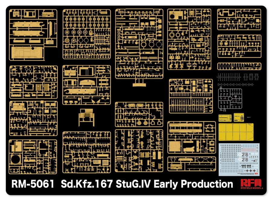 Ryefield 1/35 StuG. IV Early w/full interior & workable tracks