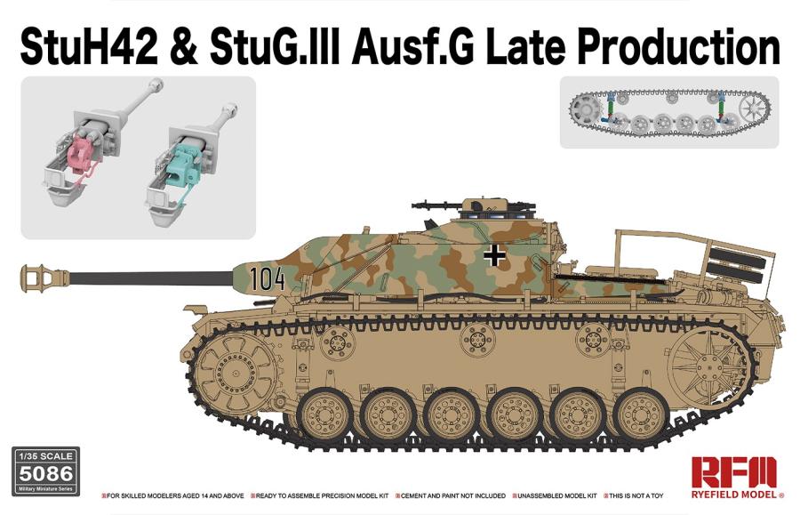 Ryefield 1/35 StuH42 & StuG.III Ausf.G Late Production