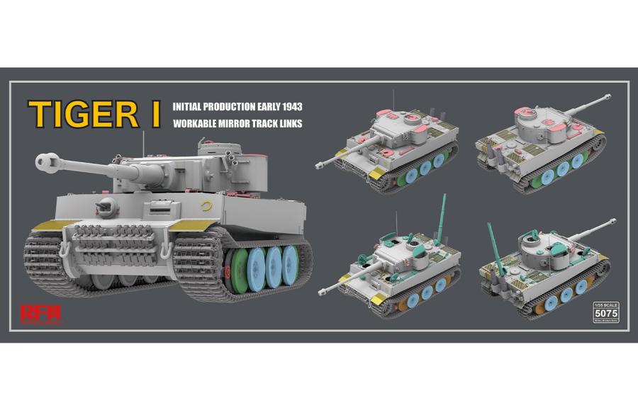 Ryefield 1/35 Tiger I Initial production early 1943