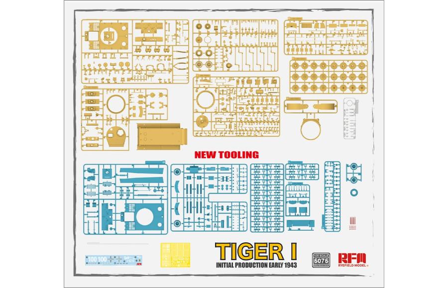 Ryefield 1/35 Tiger I Initial production early 1943