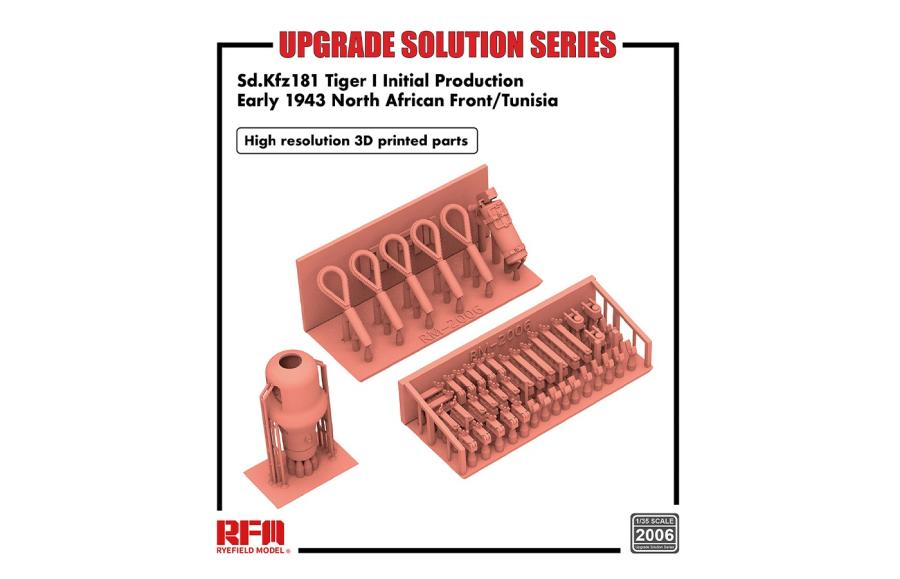 Ryefield 1/35 Upgrade set for 5001 & 5050 Tiger I initial production