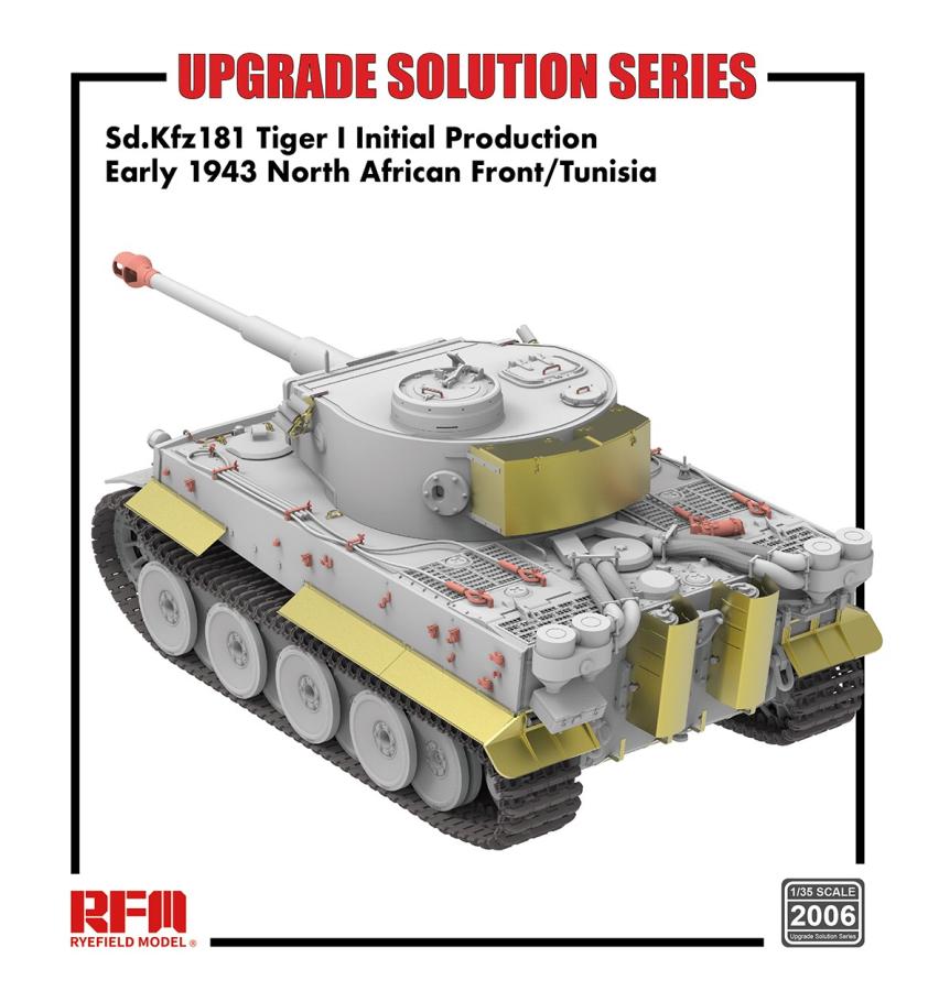 Ryefield 1/35 Upgrade set for 5001 & 5050 Tiger I initial production