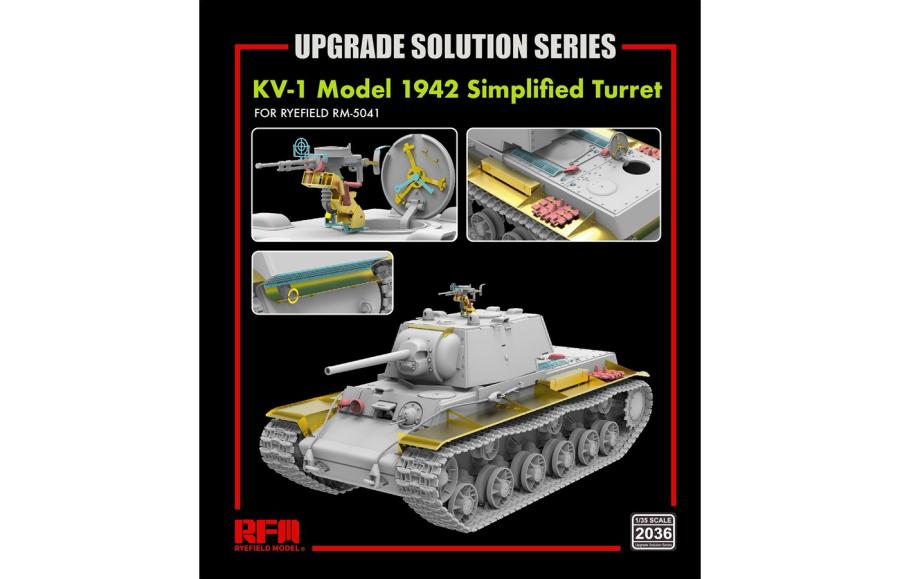 Ryefield 1/35 Upgrade set for 5041 KV-1