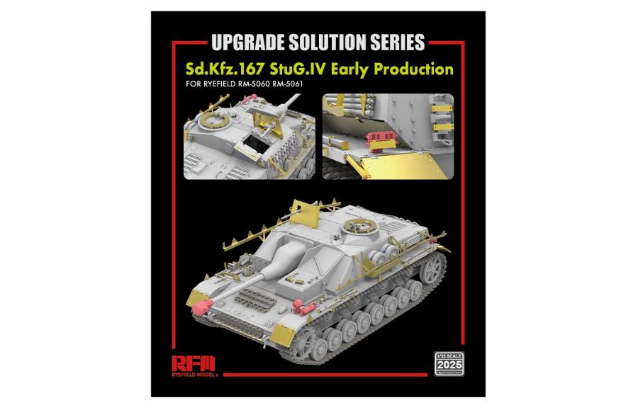 Ryefield 1/35 Upgrade set for 5060&5061 StuG.IV Early