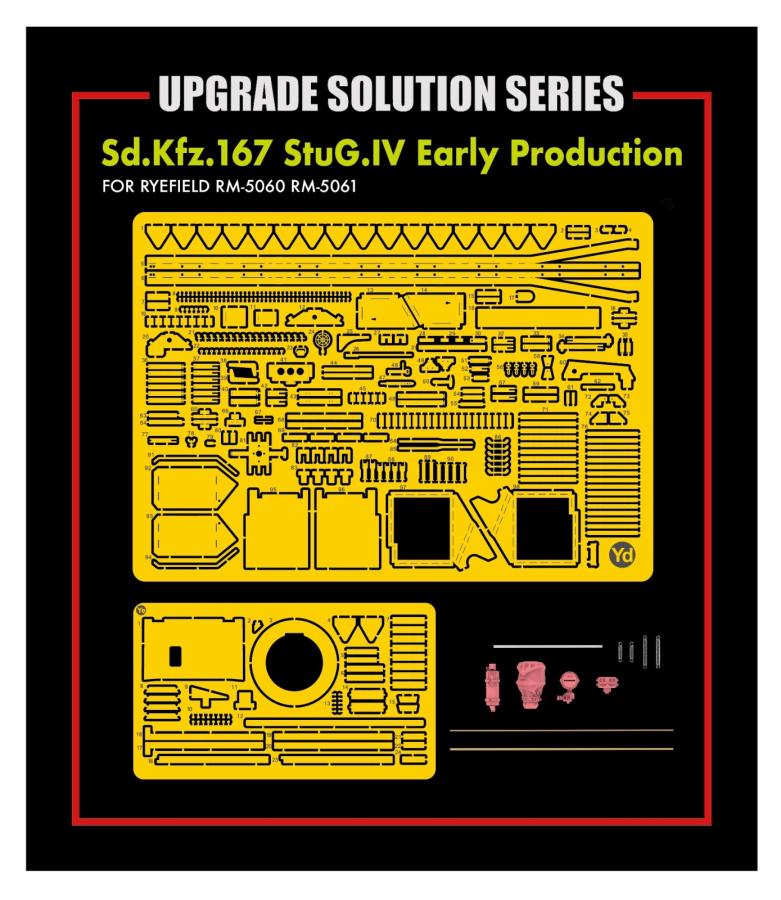 Ryefield 1/35 Upgrade set for 5060&5061 StuG.IV Early