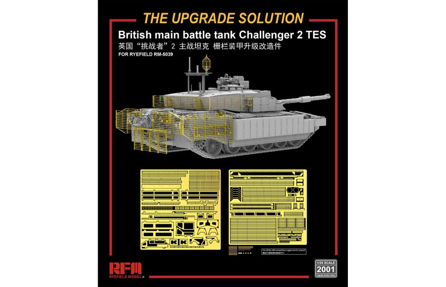 Ryefield 1/35 Upgrade set for Challenger 2 TES (5039)