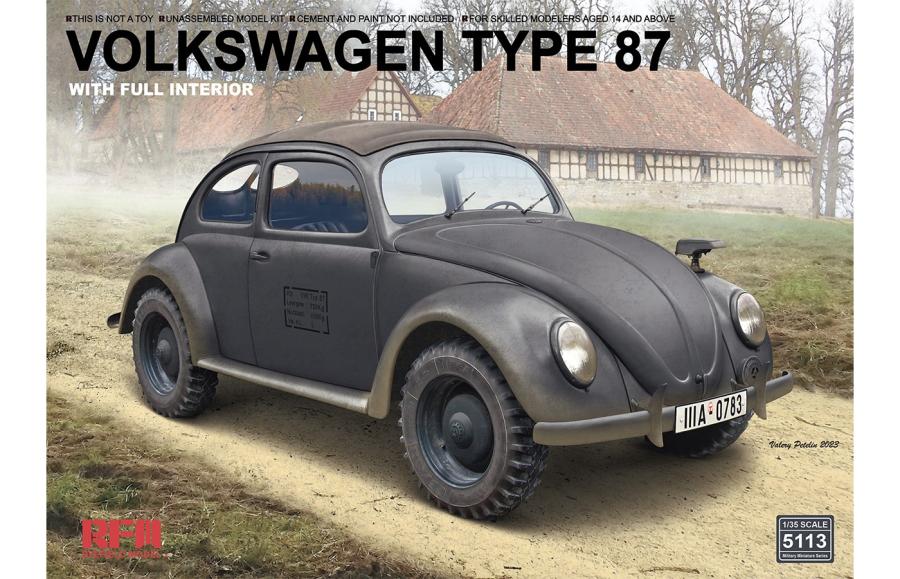 Ryefield 1/35 Volkswagen Type 87 with Full Interior