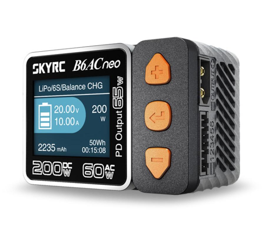 SkyRC B6ACneo Charger 60W 240VAC