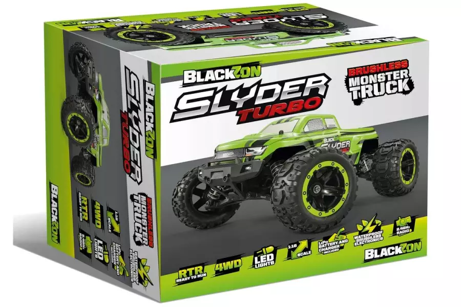 Slyder MT Turbo 1/16 4WD 2S Brushless 