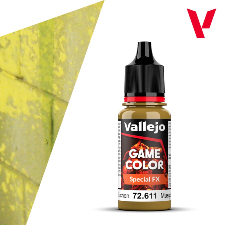 100: Vallejo Game Color Special FX moss and lichen 18ml