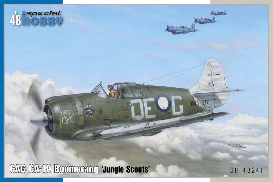 Specialhobby 1/48 CAC CA-19 Boomerang "Jungle Scouts"