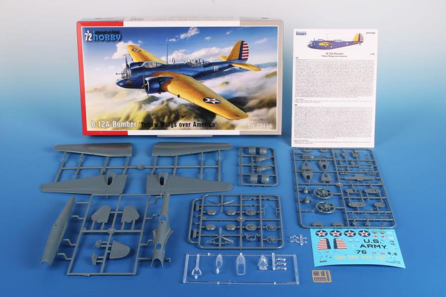 Specialhobby 1/72 B-12A Bomber "Yellow Wings over America"