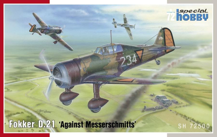 Specialhobby 1/72 Fokker D.21 "Against Messerschmitts"