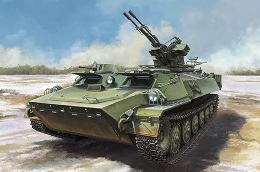 Trumpeter 1/35 MT-LB with zu-23-2