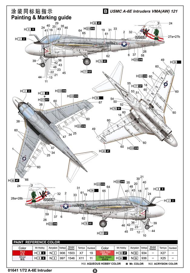 Trumpeter 1/72 A-6E Intruder