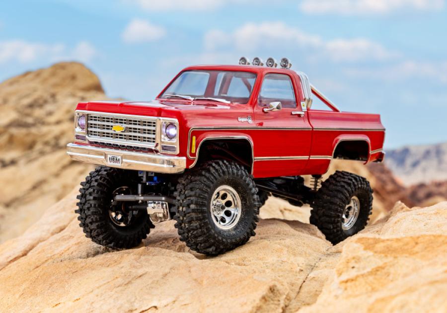 TRX-4M Chevrolet K-10 High Trail FD Red