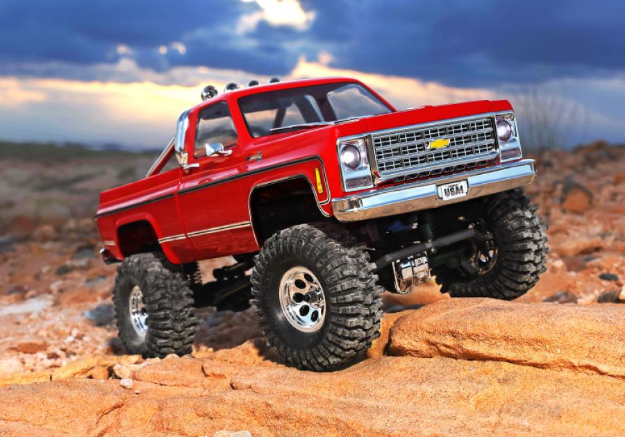 TRX-4M Chevrolet K-10 High Trail FD Red