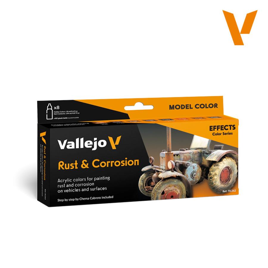 Vallejo "Rust & Corrosion" set (8x18ml)