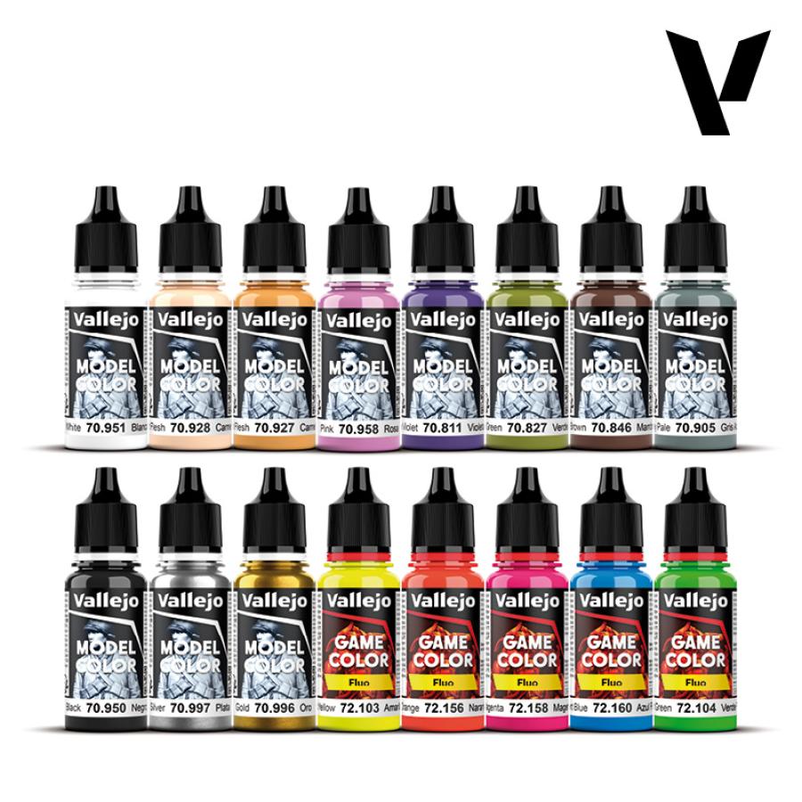 Vallejo Model Color "Wargame Special" set, 16 colors