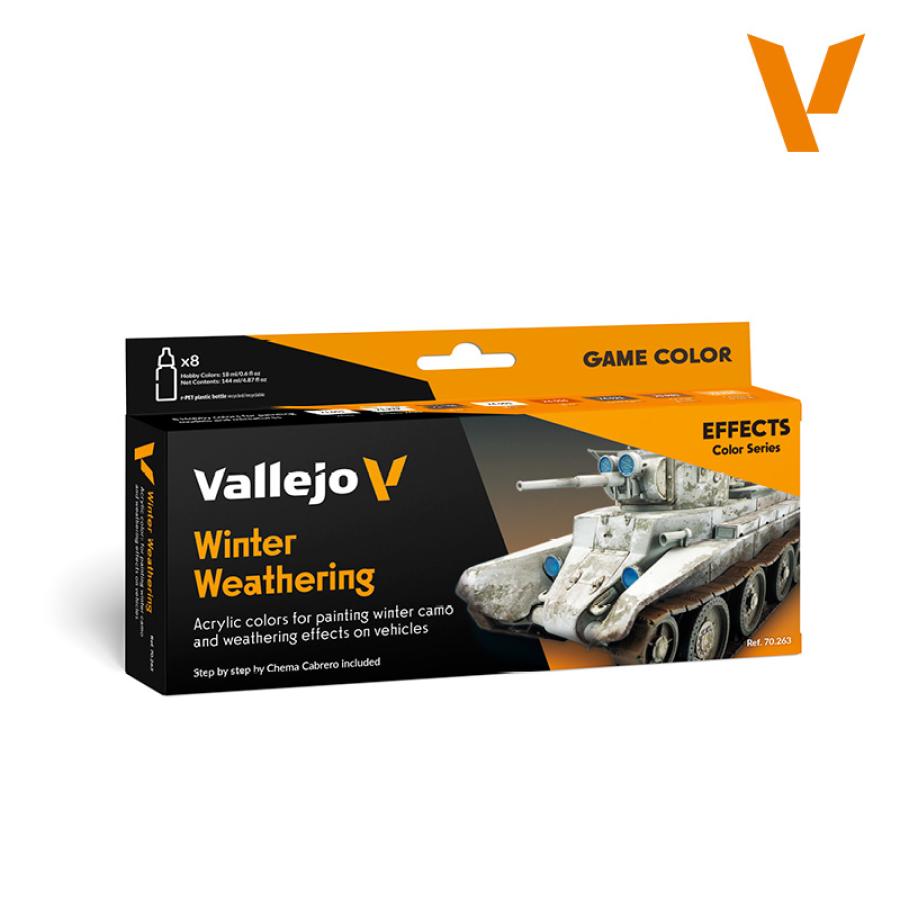 Vallejo "Winter Weathering" set (8x18ml)