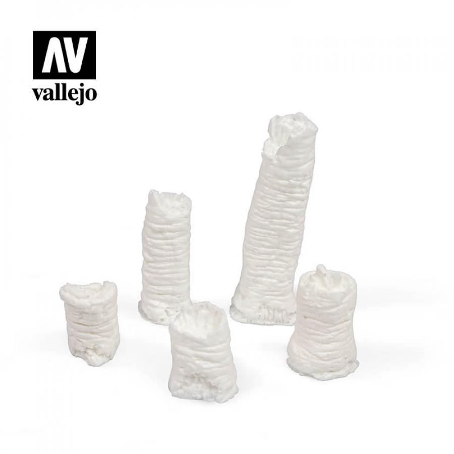 Vallejo 1/35 Broken Palm Trunks (5pcs)