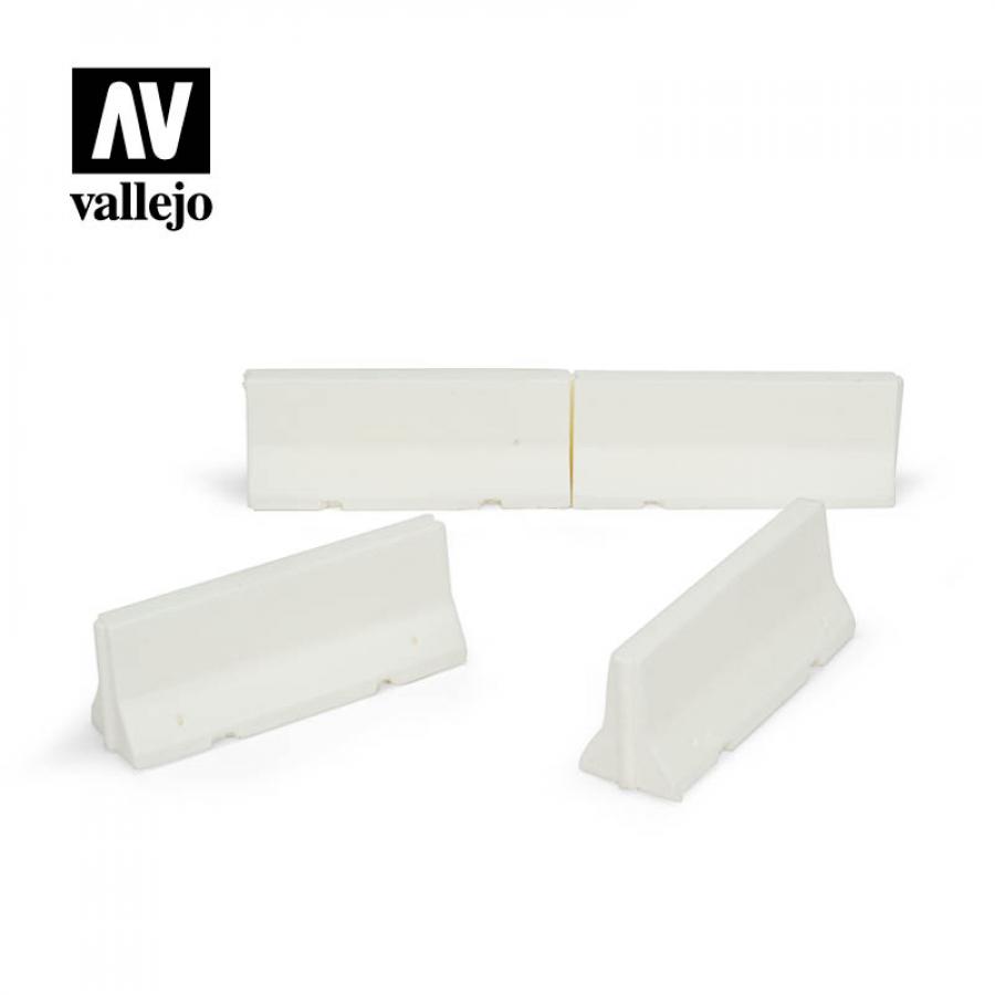 Vallejo 1/35 Concrete Barriers (4 pcs)