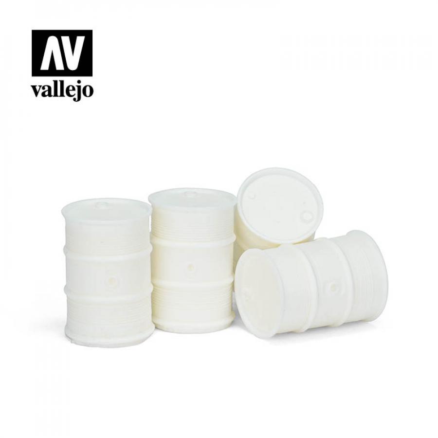 Vallejo 1/35 German Fuel Drums set #2 (4pcs)