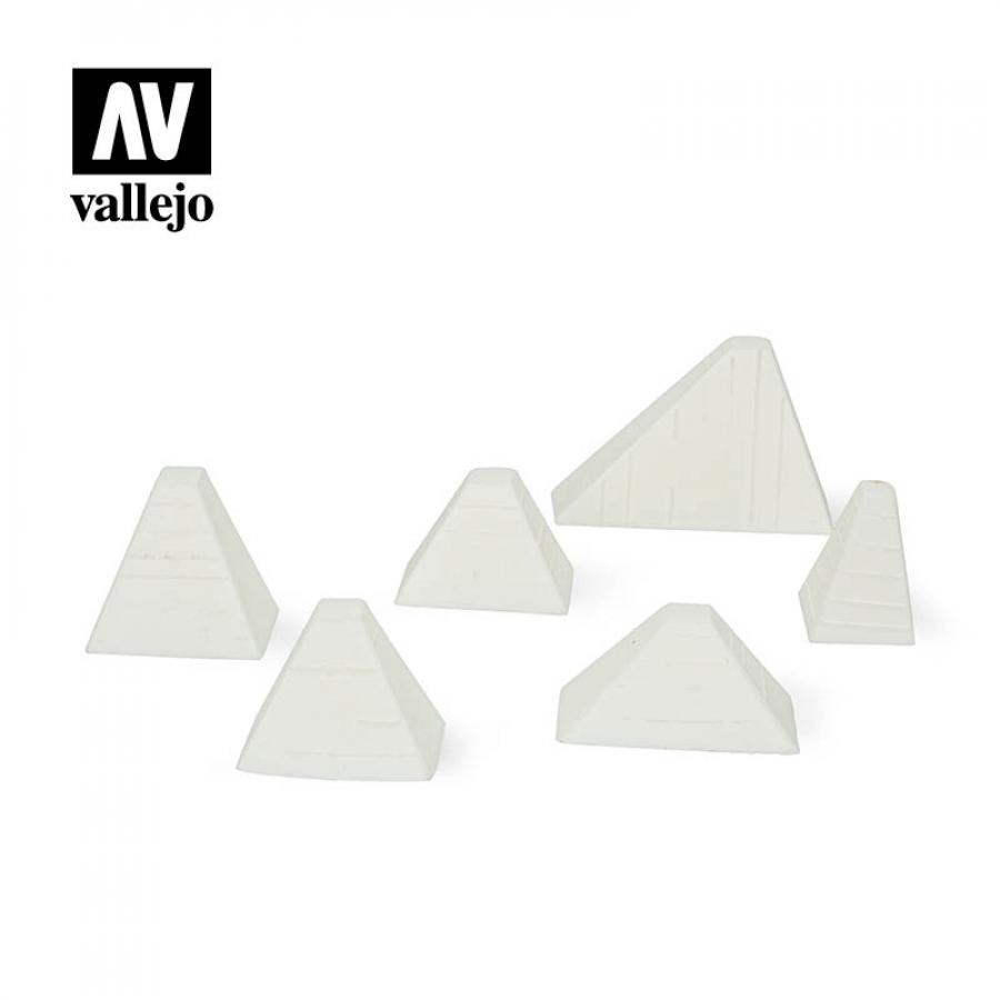 Vallejo 1/35 Höckerhindernis (Anti-Tank Barriers)