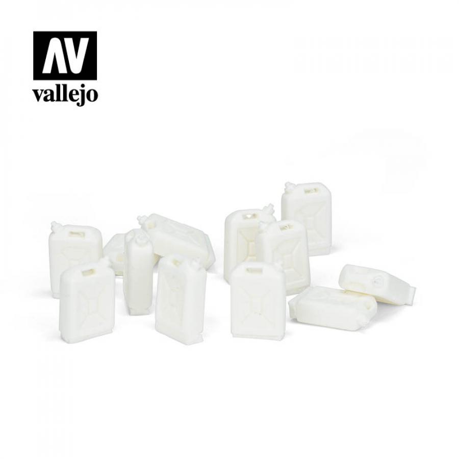 Vallejo 1/35 IDF Jerrycan set (12 pcs)