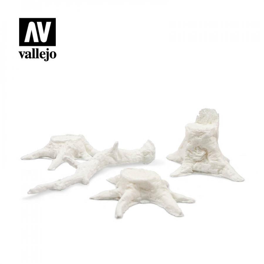 Vallejo 1/35 Stumps with Roots