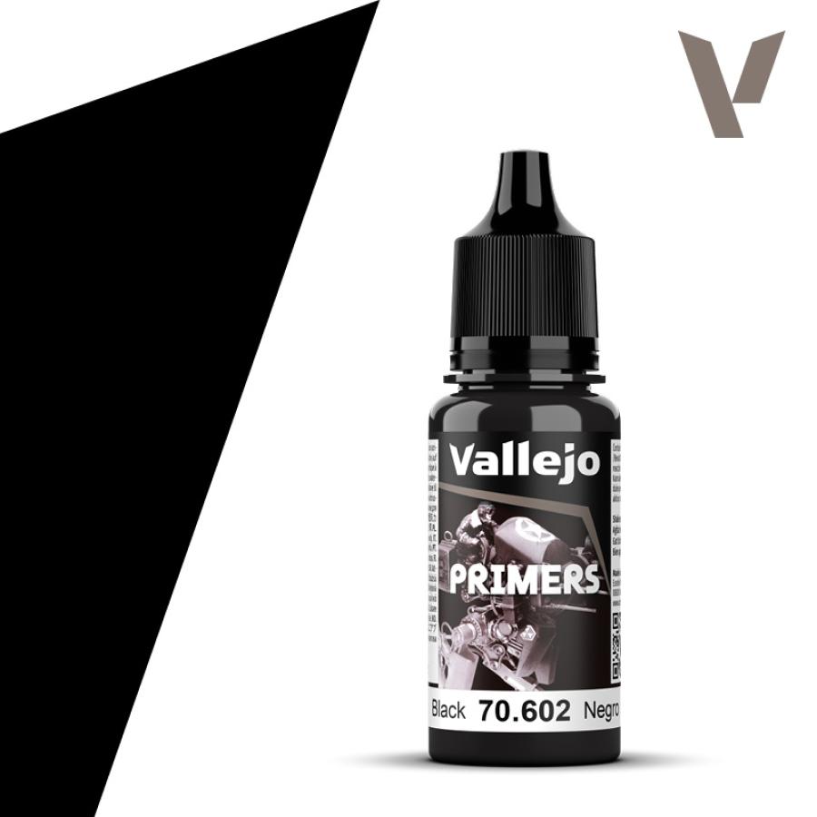 Vallejo 602 Model Air: Black Primer 18ml