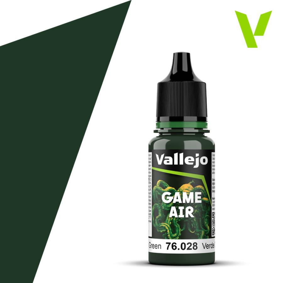 036: Vallejo Game Air dark green 18ml