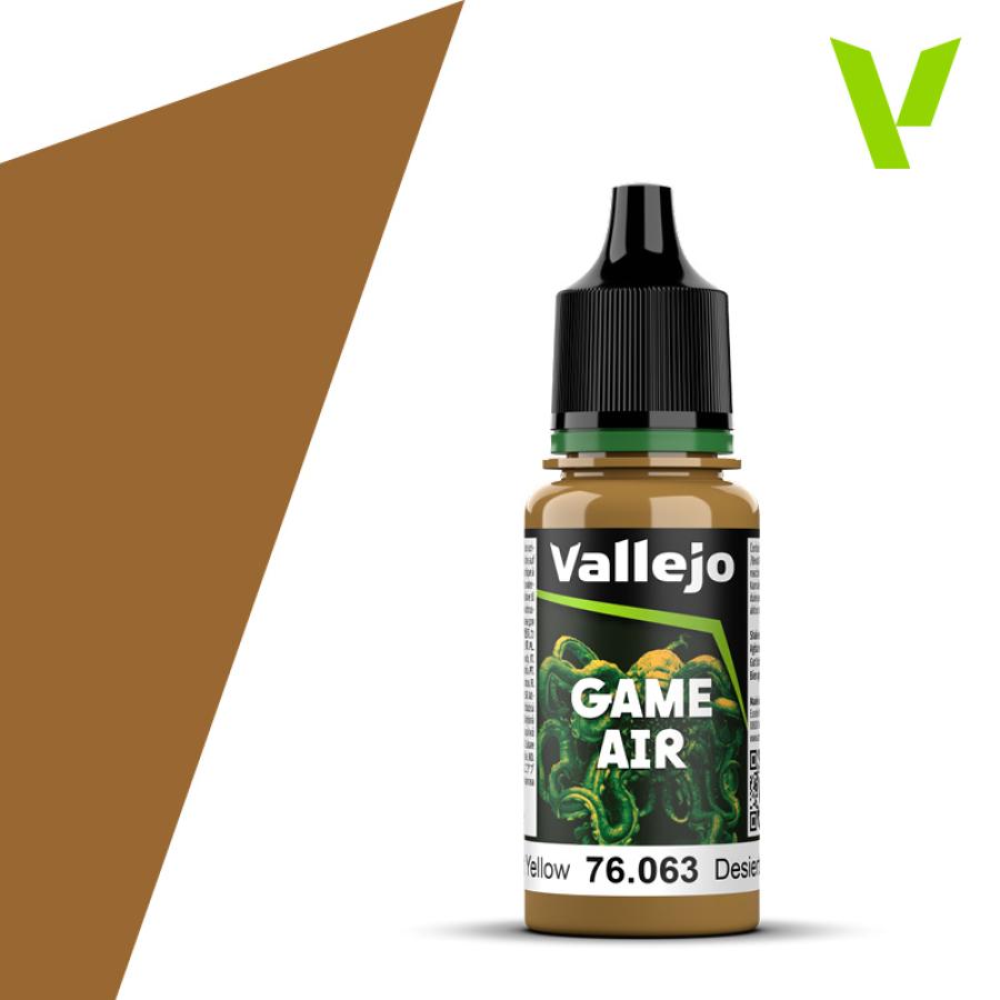 039: Vallejo Game Air desert yellow 18ml