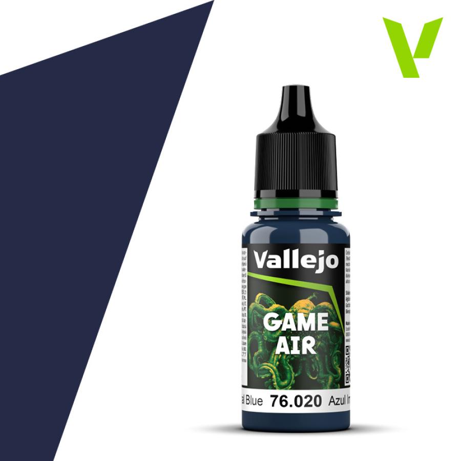 027: Vallejo Game Air imperial blue 18ml