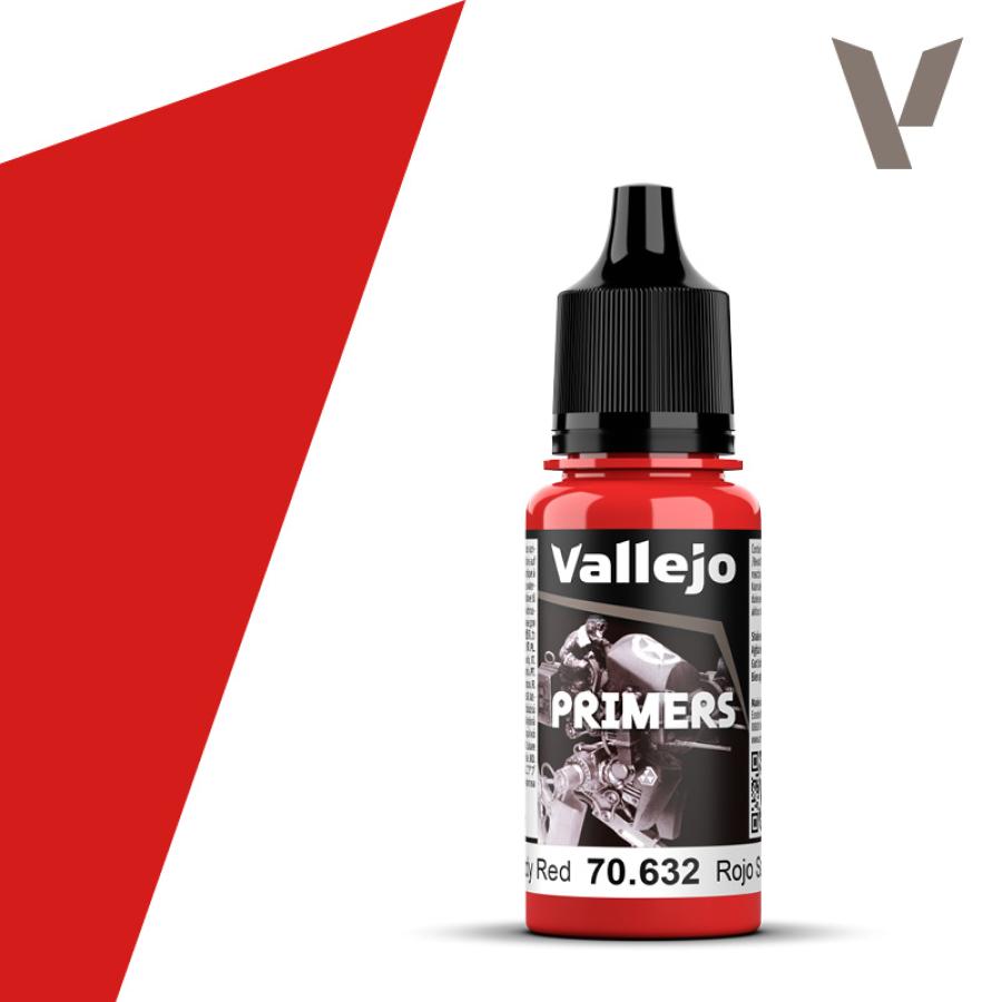 054: Vallejo Game Air Surface primer bloody red 18ml